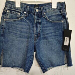 Edwin Cai Denim Cut Off Shorts Women Size 29